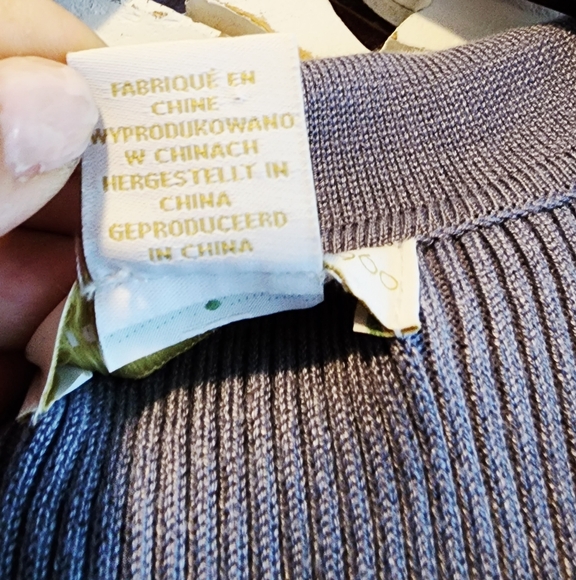 House Of Harlow 1960 Revolve Blue Collared Ribbed Knit Button Down Dress Small - Picture 10 of 15